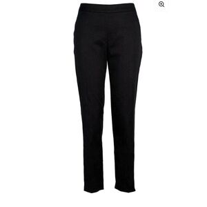 Natori Cotton Blend Chino Black Pants